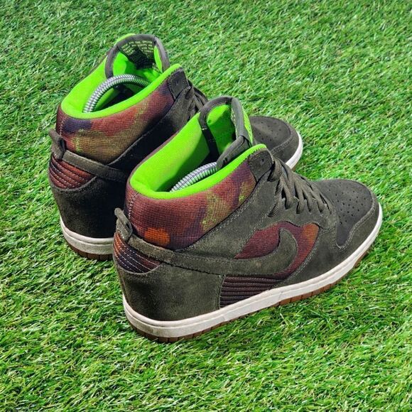 NIKE DUNK SKY HI - Womens Wedge - SIZE 8 - Picture 4 of 9